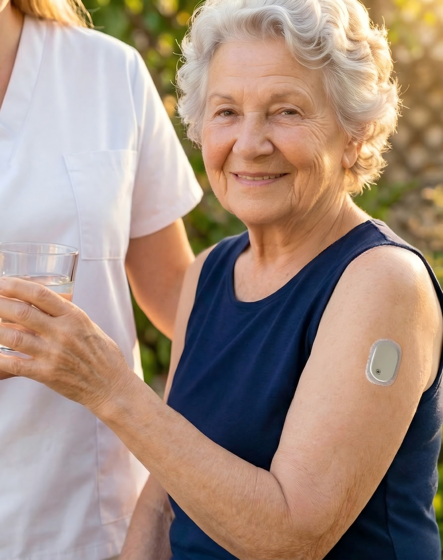Lifestyle moment with CGM usage